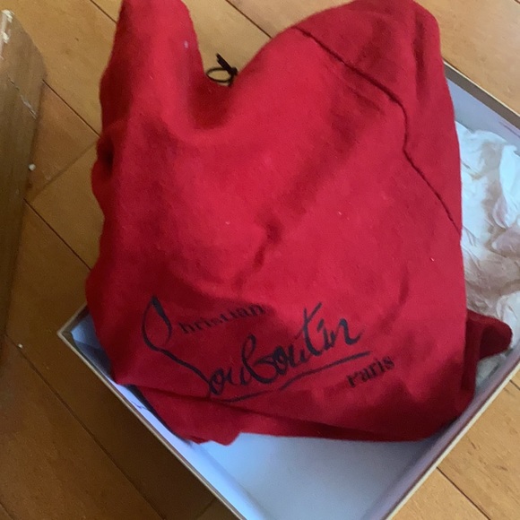 •Christian Louboutin• Sling Back Pumps 38 Tortoise - Picture 4 of 9